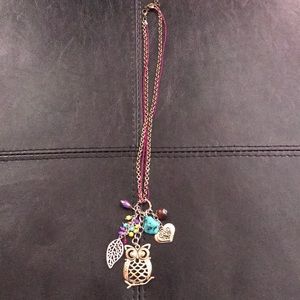 Owl Charm Necklace
